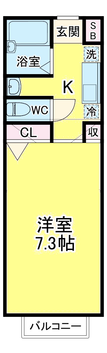 ヒルトップCELLの間取り