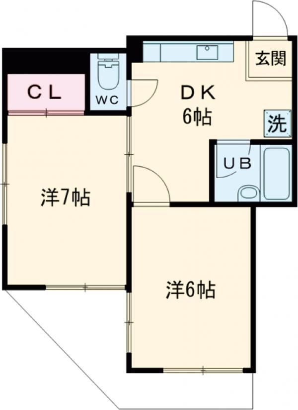 Fコート田園調布の間取り