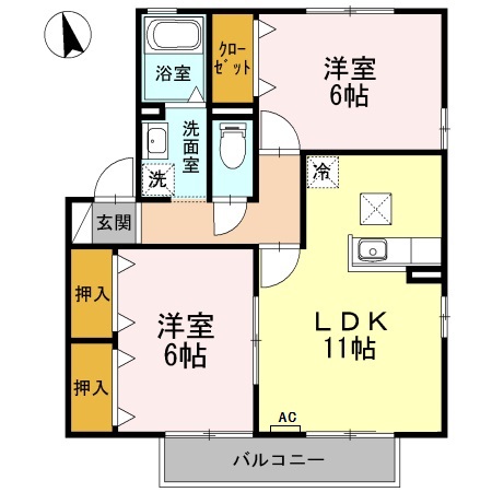 レインボー7の間取り