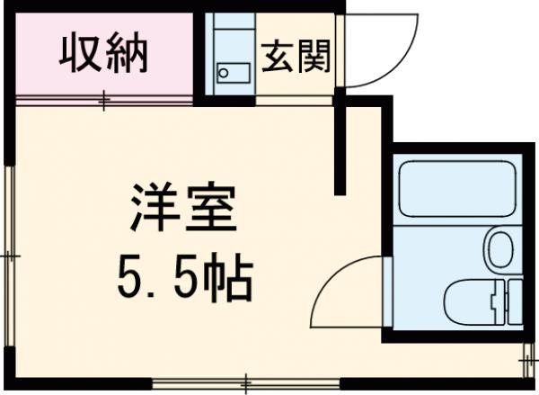 ドウェルさかえの間取り