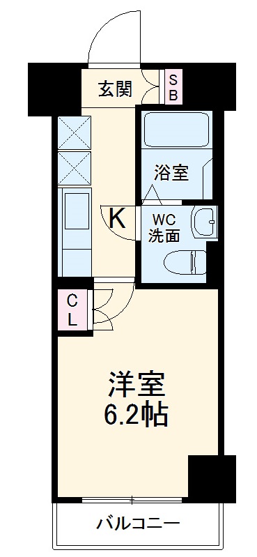リヴシティ武蔵浦和の間取り