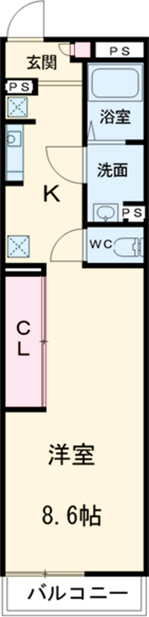 リブリ・ルミエール上戸田の間取り