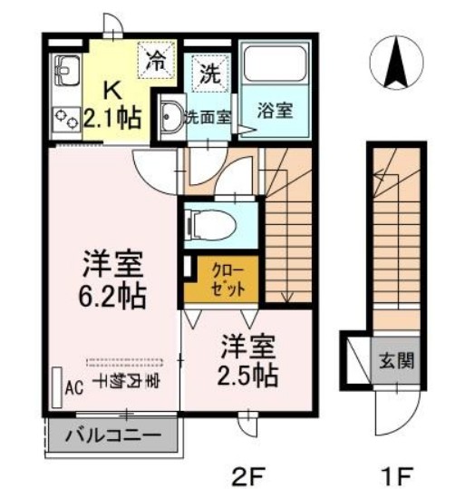 サンクタス OMORIの間取り