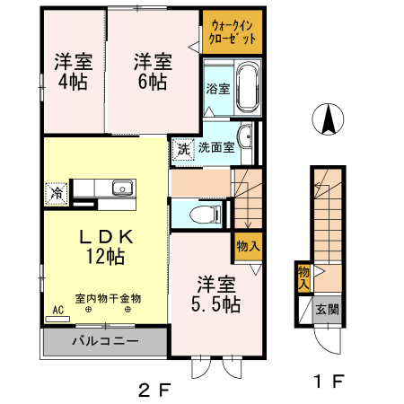 シャルマン・スクエアの間取り