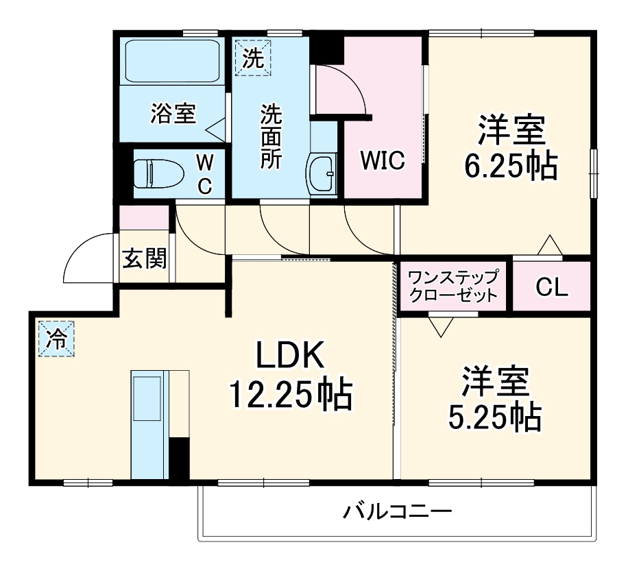 Roble今伊勢の間取り