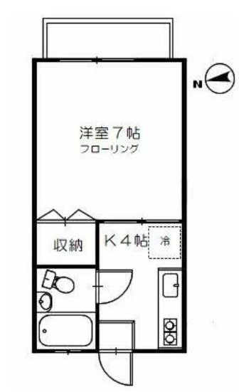 コーポニューベルの間取り