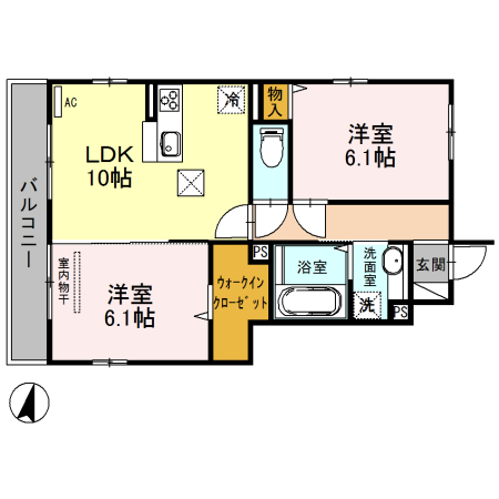 ルミエールの間取り