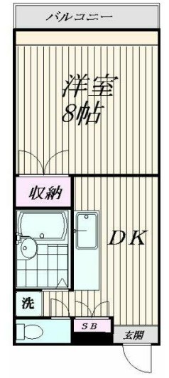 ソルトハイムⅡの間取り