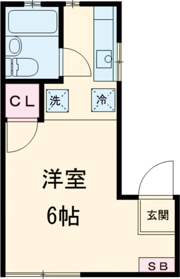 ラフィーネ尾山台Ⅱの間取り