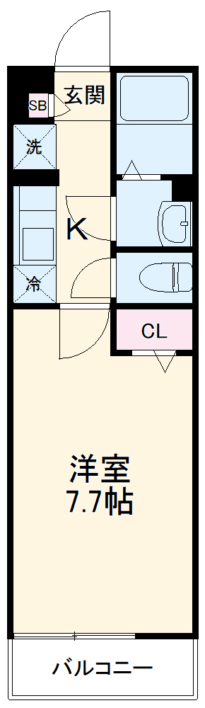 リブリ・サンハイム辻の間取り