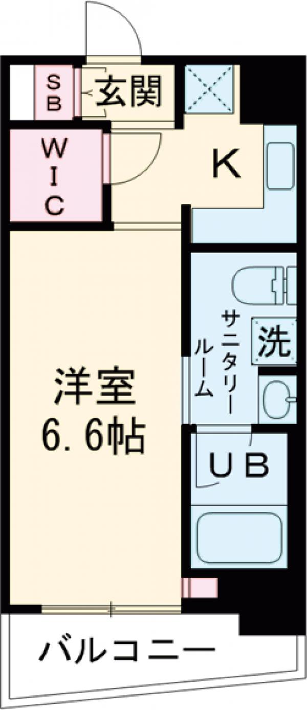 ステージファースト駒沢の間取り