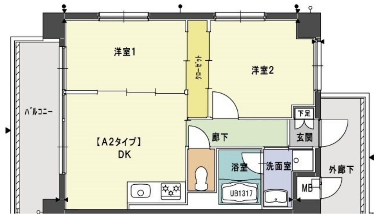 ルシェリオの間取り
