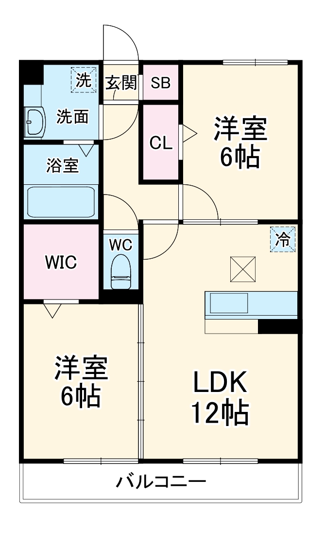 ヴェールテラスの間取り