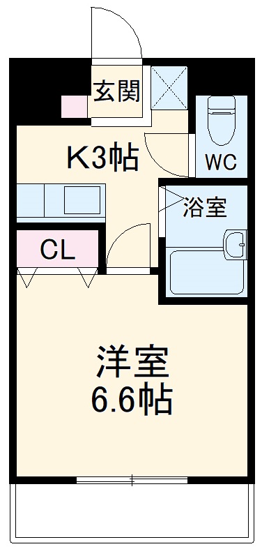 アスタリスク日吉の間取り