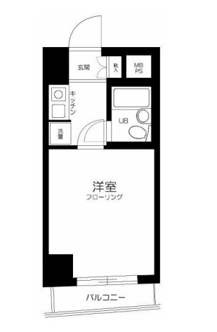 ライオンズマンション三軒茶屋第6の間取り