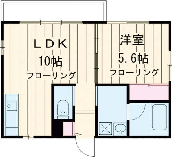 ラッフルズ奥沢の間取り
