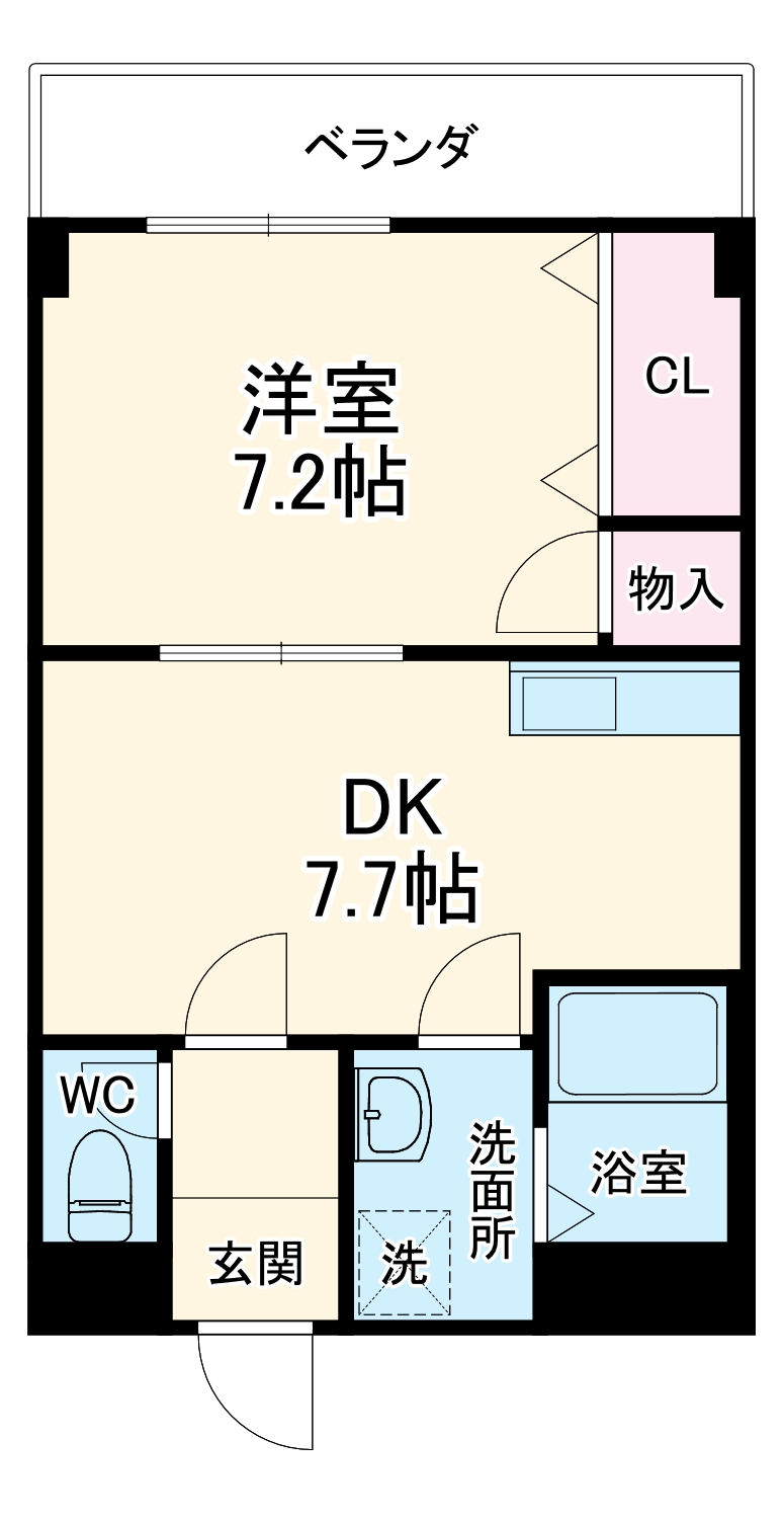 Limpiaチトセの間取り