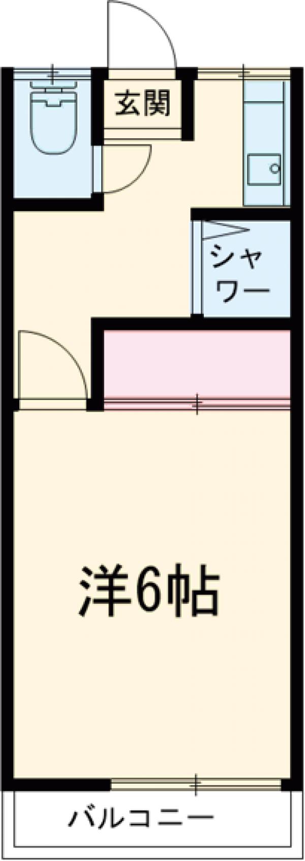 栗田ハウスの間取り