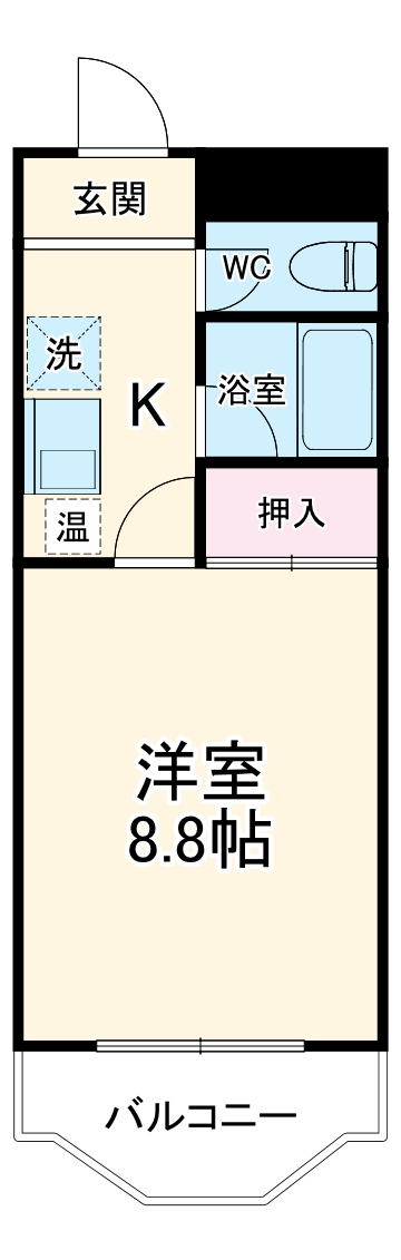 フィオーレ88の間取り