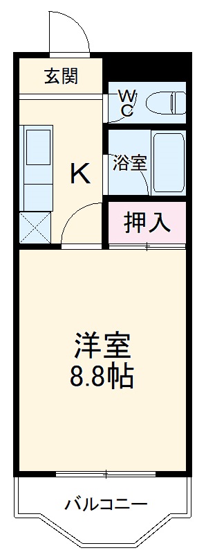 フィオーレ88の間取り