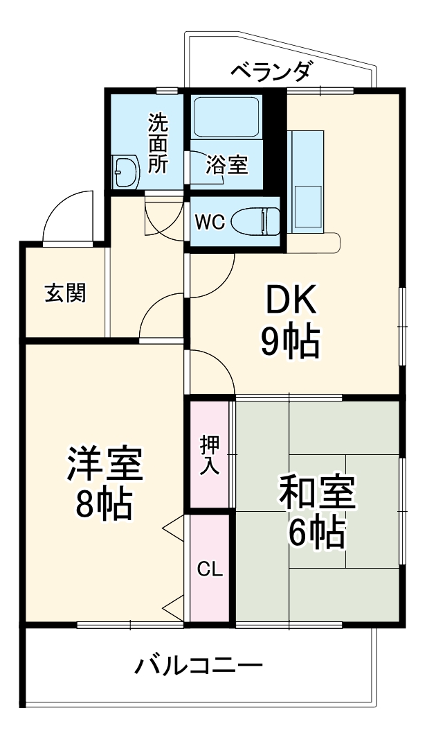こぐま館の間取り