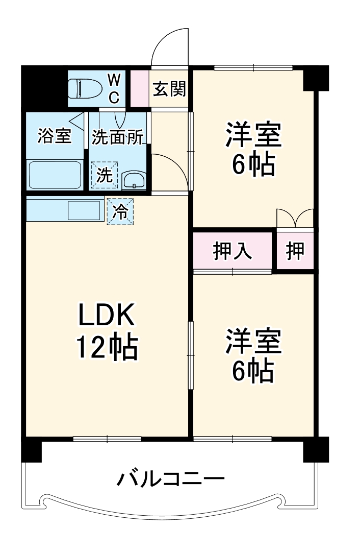 フィオーレ豊橋の間取り