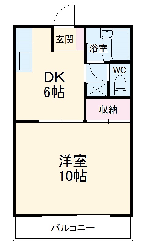 ウィステリアⅡの間取り