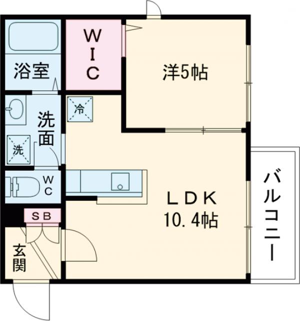 ドムス北沢の間取り