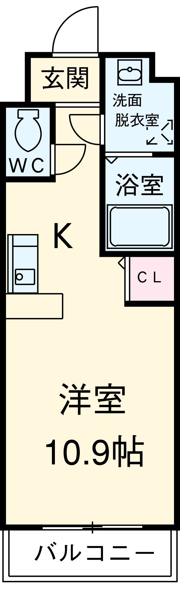S&F Mansionの間取り