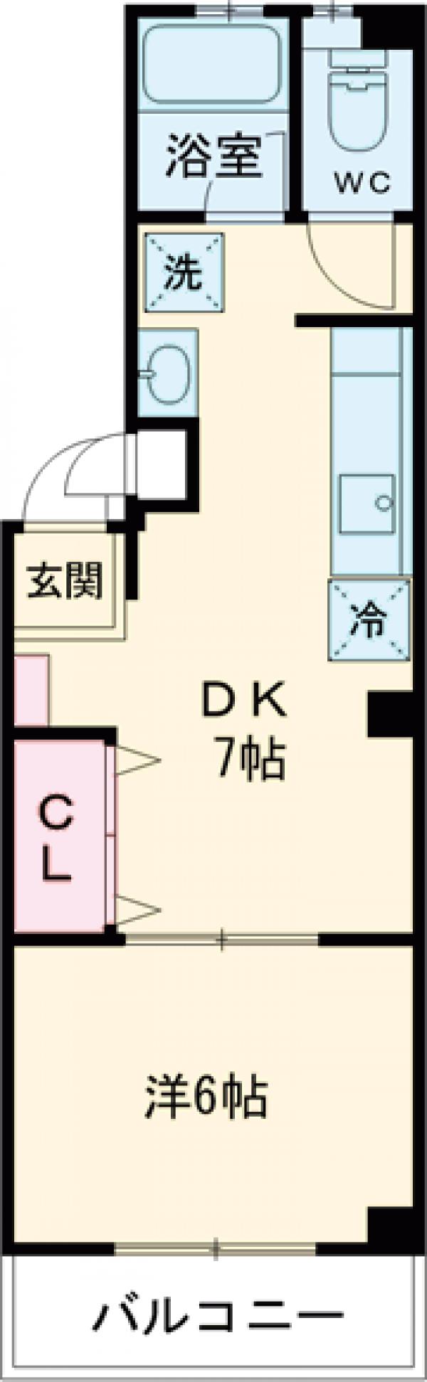 カーサたんぽぽの間取り