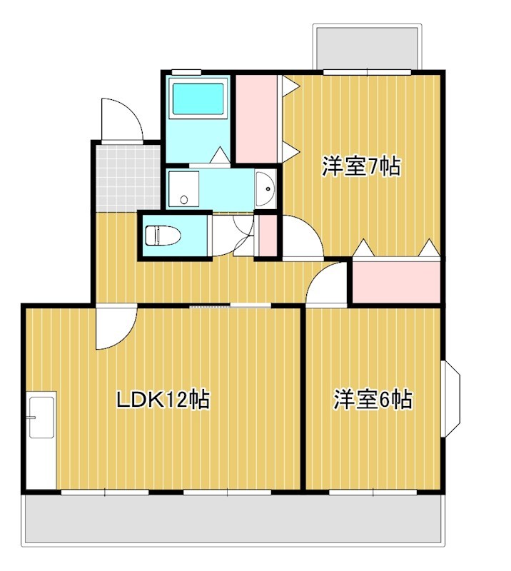 クリサンテAの間取り