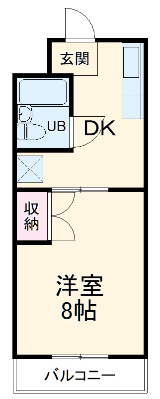 グリーンハイツ根洗の間取り