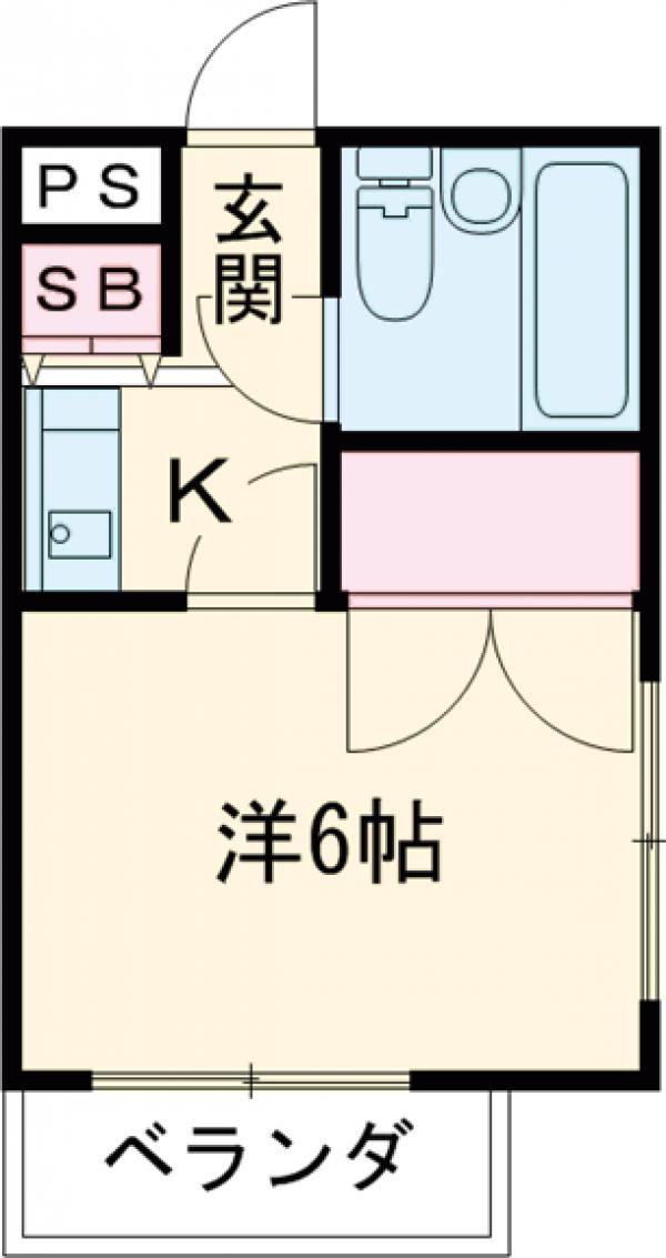 コート東立石の間取り