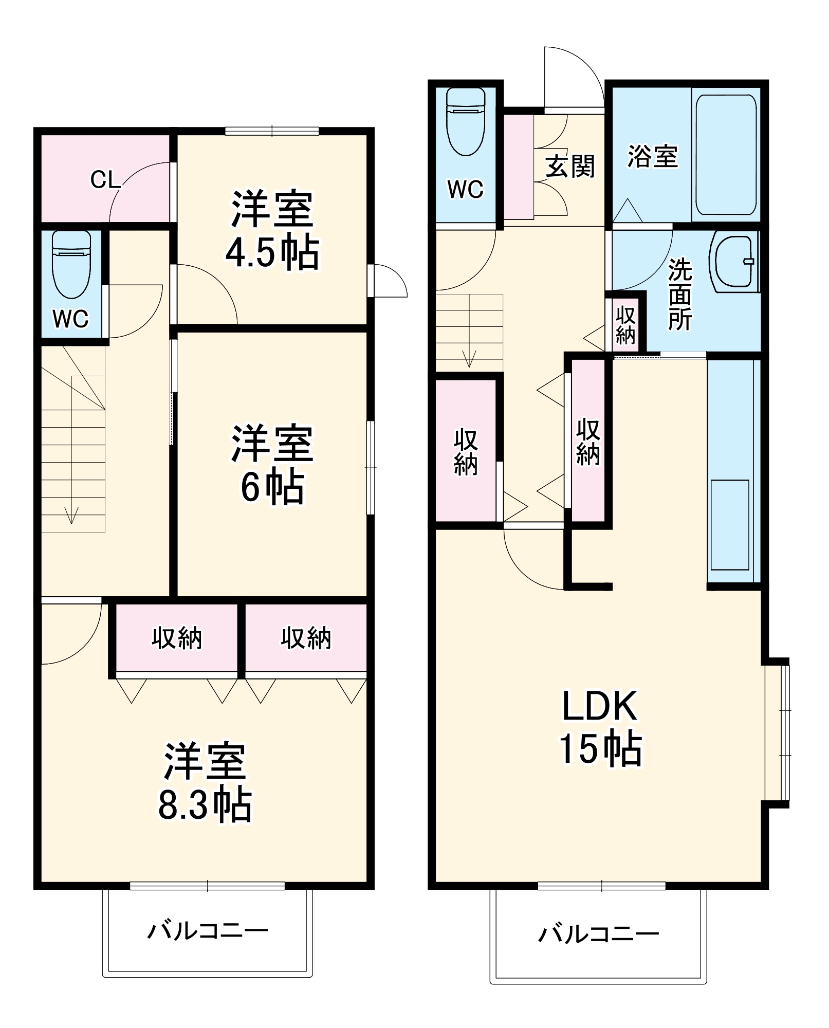 ウィンヒルの間取り