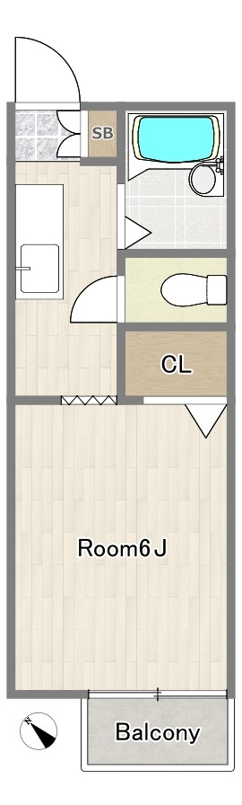 ロシエットの間取り