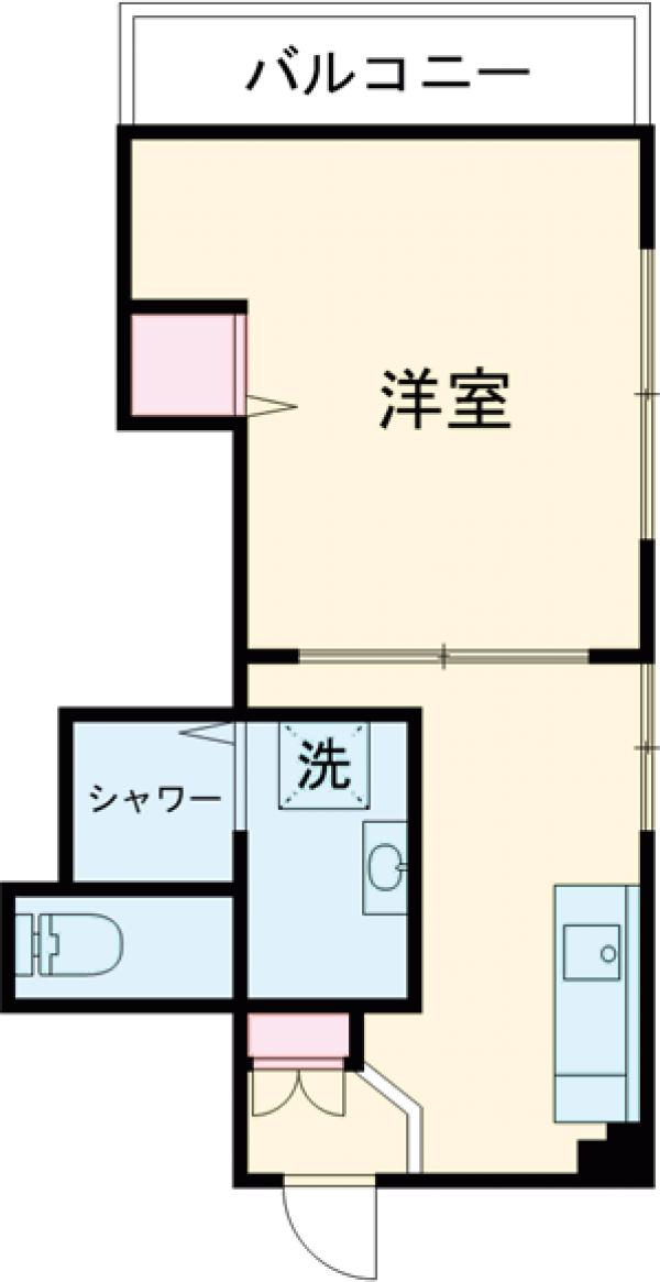 リバーサイド小澤の間取り