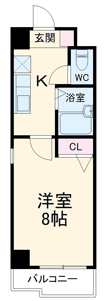 ジョバネ藤原の間取り