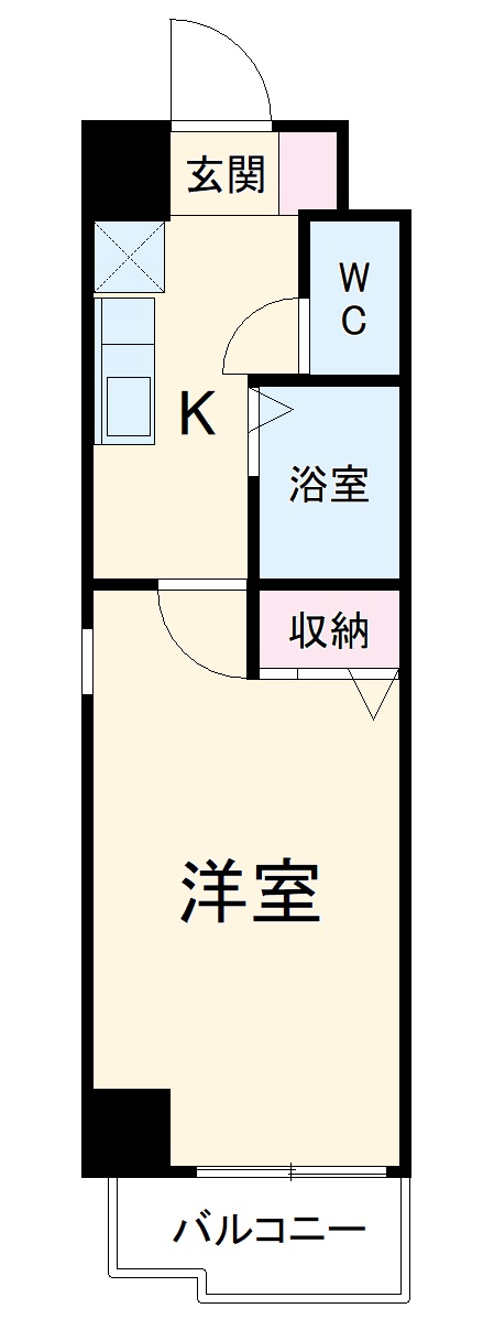 ジョバネ藤原の間取り