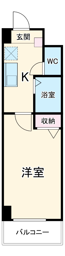 ジョバネ藤原の間取り