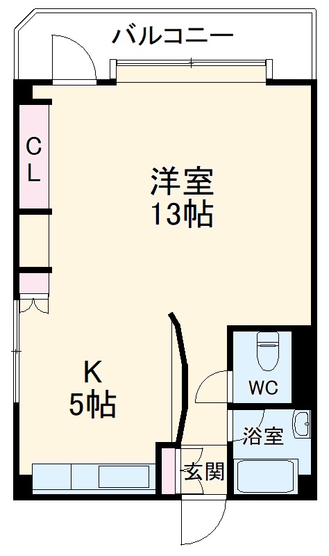 ハイネス四ツ谷の間取り