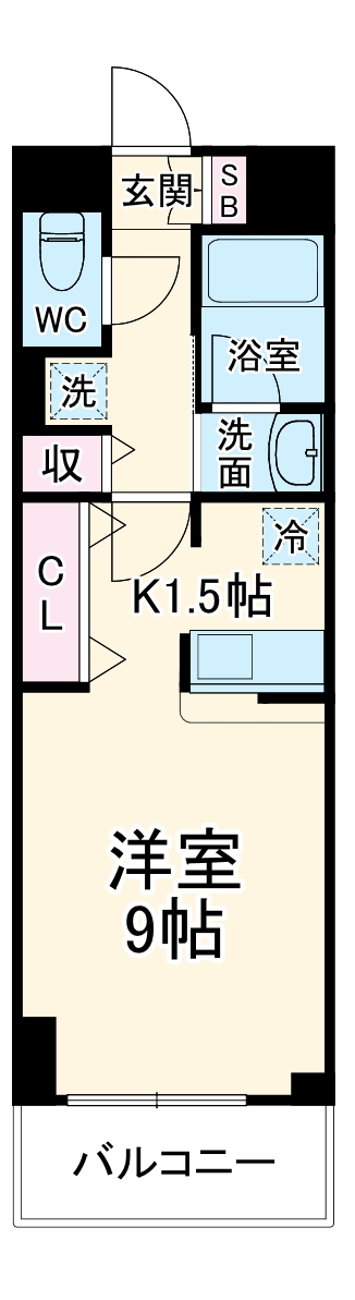 コンフォータブルの間取り