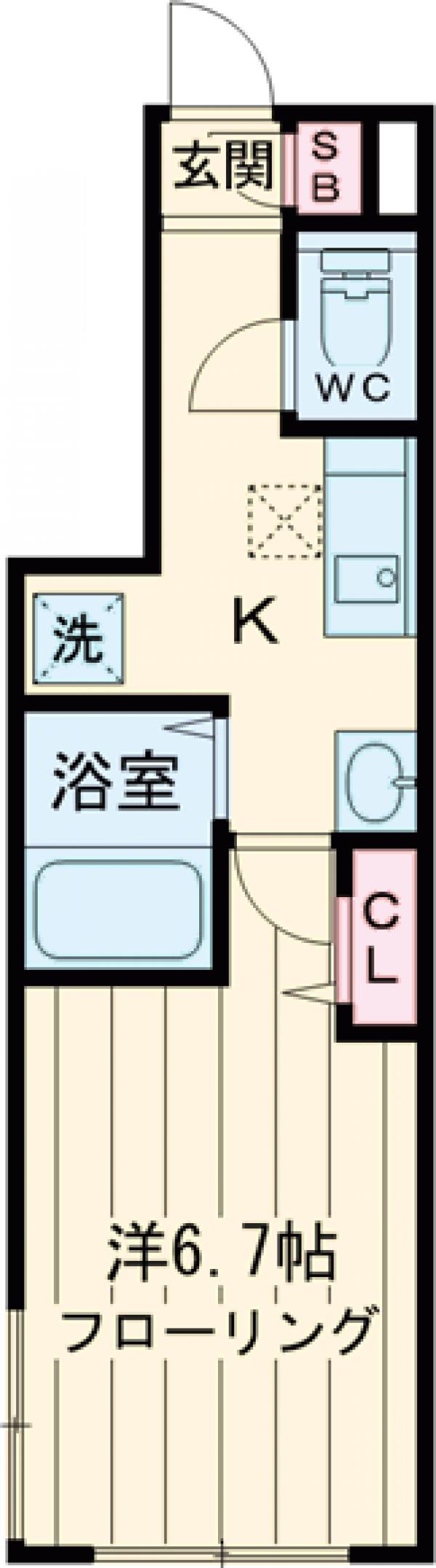 セレ板橋本町の間取り
