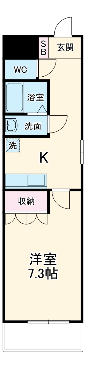 クレストールⅠの間取り