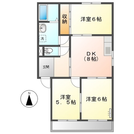 コーポレイゴの間取り