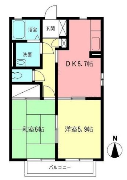 2/3 間取