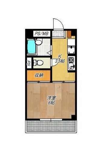 パティオ日吉の間取り