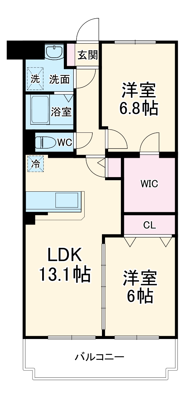 エスポワールの間取り