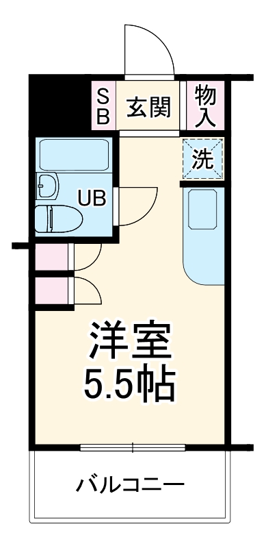 ベルトピア日吉Ⅱの間取り