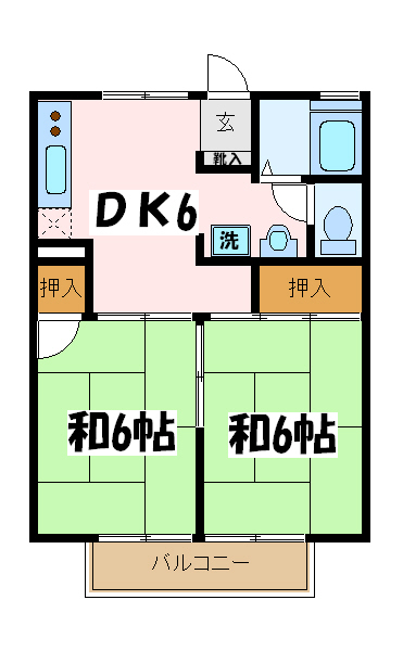 ライトコート石井の間取り