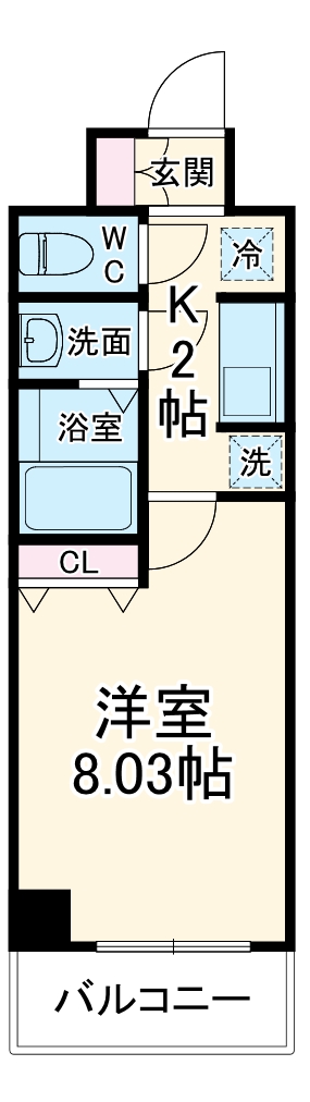 リュミエール東山田の間取り